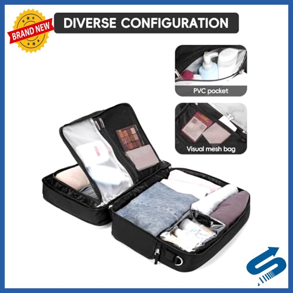 Lightweight Puffer Weekender Bag with Shoe Compartment, Laptop Sleeve, 17.7 - Picture 4 of 7
